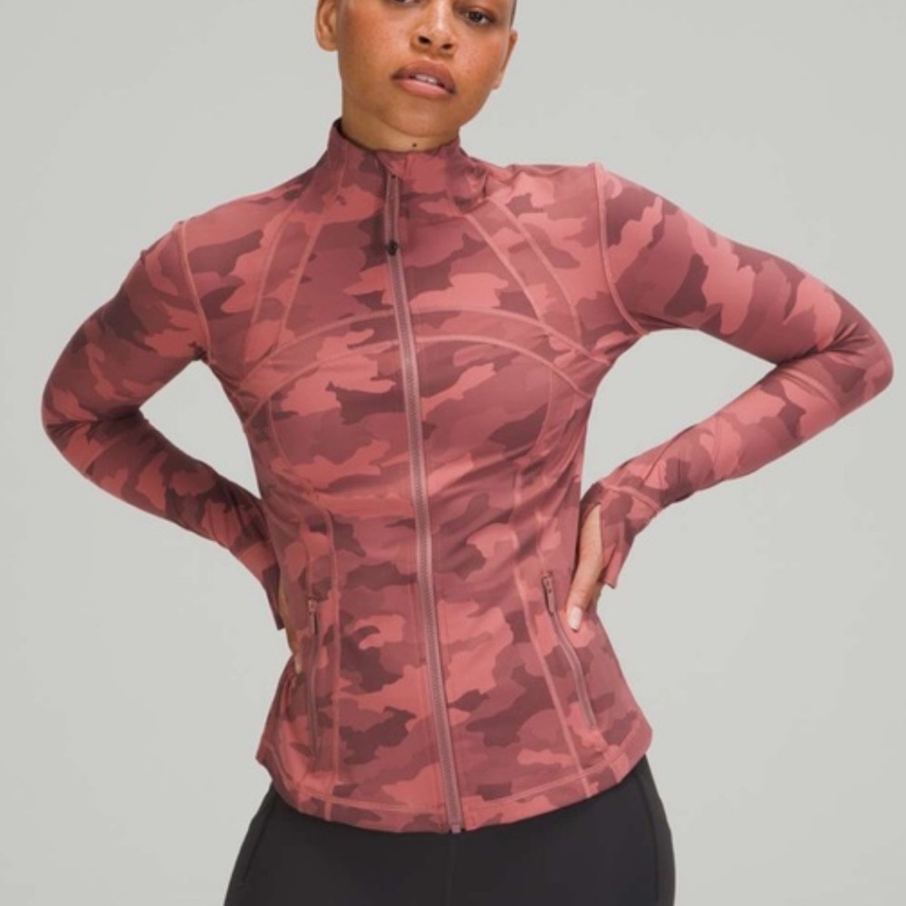 Lululemon Define Jacket 365 Camo Brier Rose Multi